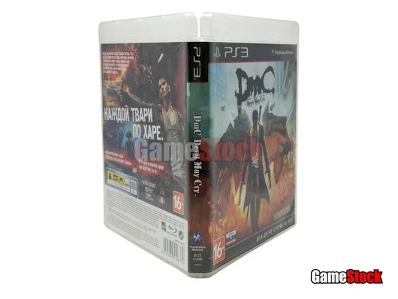 PS3 DmC Devil May Cry (Б/У, Русские субтитры, BLES-01698)