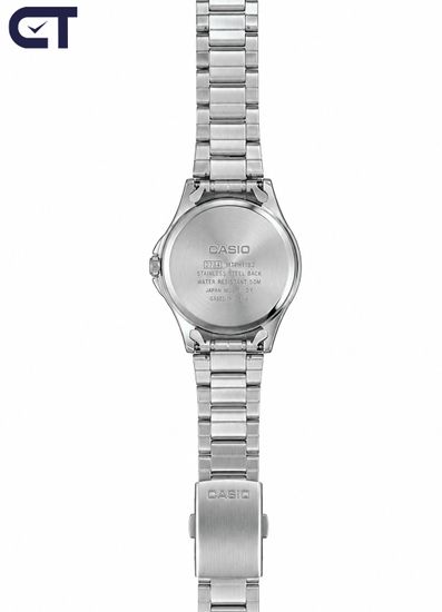 Casio MTS-115D-1A General часы наручные мужские — сапфировое стекло, стальной корпус и WR50