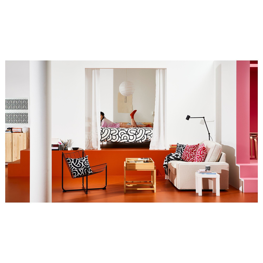 Свеча ароматическая IKEA SOTRONN (СОТРЕНН), Чай и имбирь, Черный, 45 часов