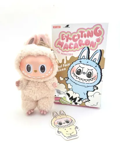 Мягкая игрушка сюрприз монстрик Лабубу 1ая серия, 17 см