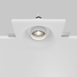 Встраиваемый светильник Гипс Модерн / Gyps Modern 1*GU10 10 Вт, DL006-GU10-RD-W. TM Maytoni