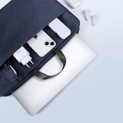 Сумка горизонтальная синего цвета (Navy Blue) для ноутбука или планшета размером от 15.5 до 16 дюймов, серия LBTA Series