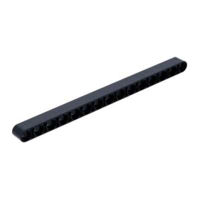 Lego 100шт Подъемник 1x15 толстый (черный) 32278 / 4128603 / 4542573