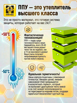 Улей ППУ Нижегородец 12 рамок Комплект 1 корпус Дадан + 2 Магазина