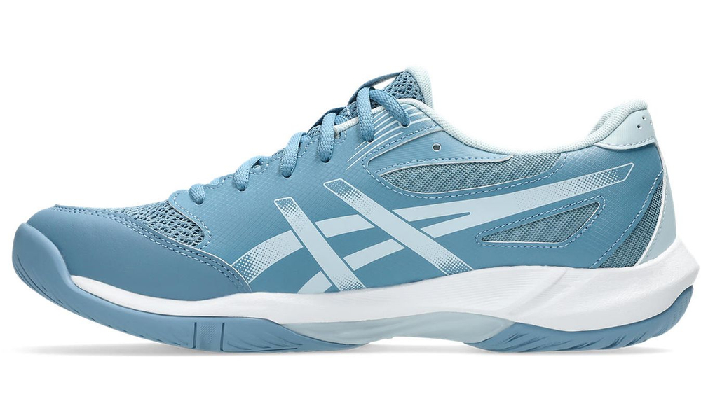 Мужские кроссовки для бадминтона/сквоша Asics Gel-Rocket 12 - saba blue/cool grey