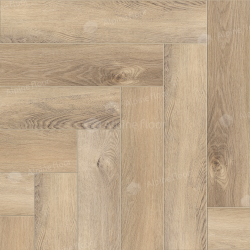 Каменно-полимерная плитка Alpine Floor Паркет лайт (Parquet Light) Дуб Синистра ЭКО 13-17