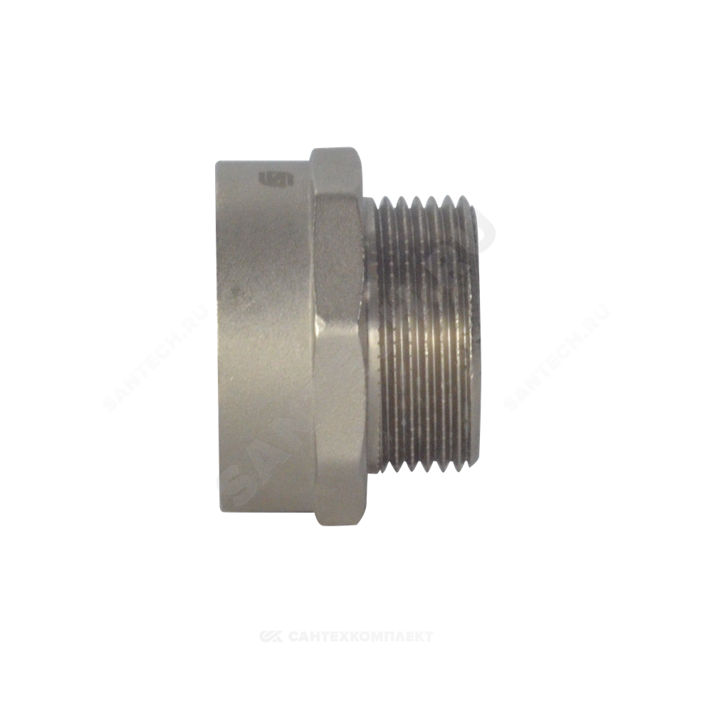 Переход латунь никель Ду 50х40 (1 1/2"х2") ВР/НР SantechSystems