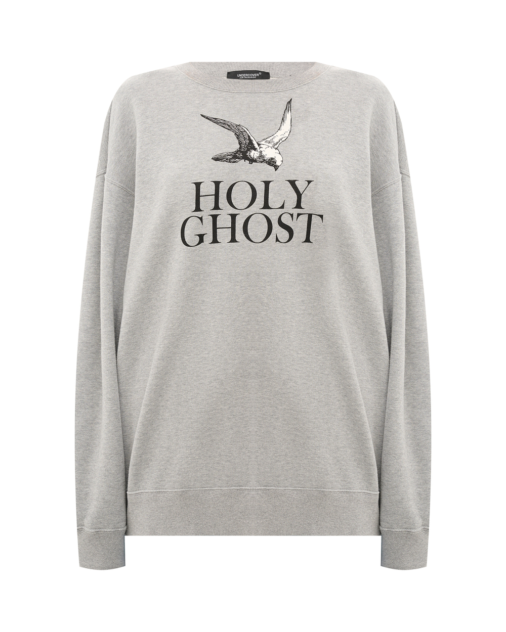 UNDERCOVER СВИТШОТ HOLY GHOST СЕРЫЙ