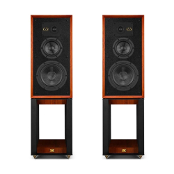 Полочная акустическая система со стойками Wharfedale Super Linton (with stand) Mahogany Red