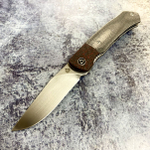 Складной нож QSP QS137-A GANNET, сталь 154СМ, рукоять Carbon/micarta