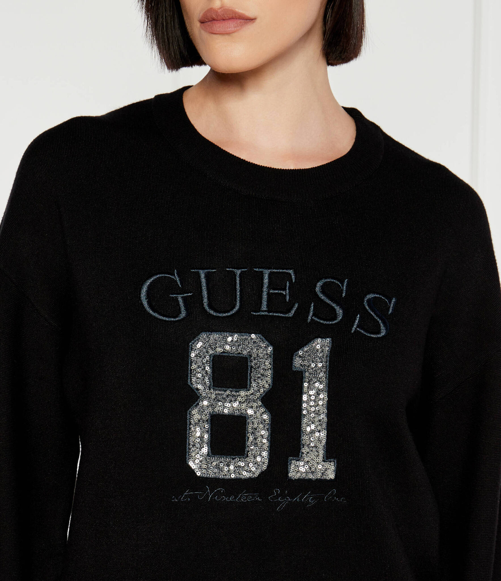 Свитер GUESS - черный(W4YR30 Z26I0)