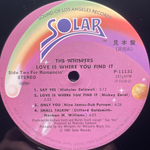 Whispers - Love Is Where You Find It (Япония 1981г.)