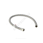 Подводка гибкая для воды нержавеющая оплетка ГИГАНТ 1/2" г-г L=0.8м AQUALINE 04934