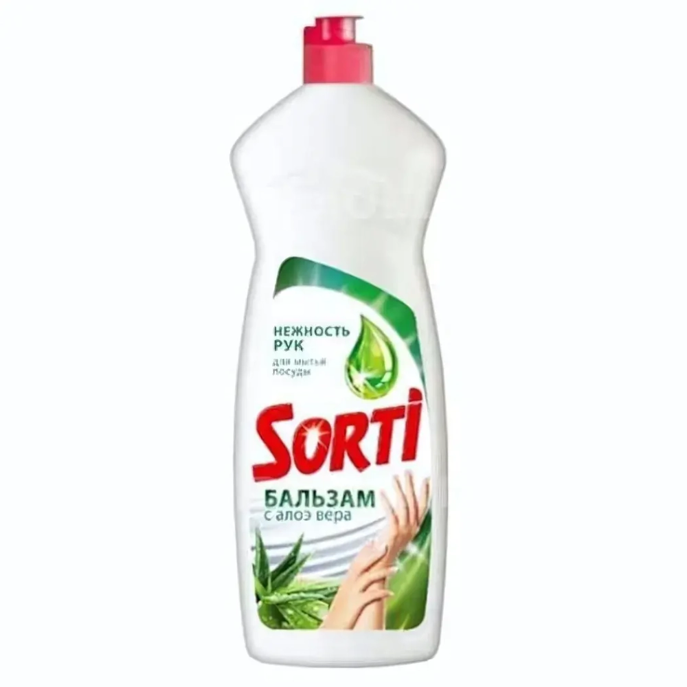 Средство для мытья посуды SORTI ЖМС Алоэ вера 900 г.