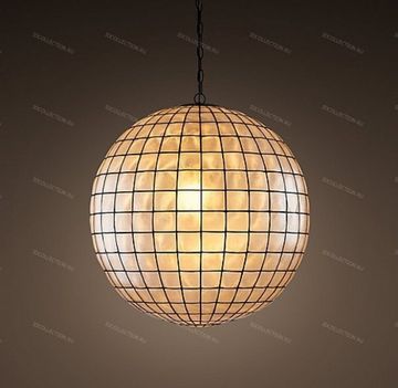 replica  CAPIZ SHELL Restoration Hardware 68060922
