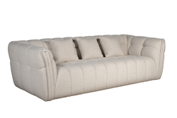 Диван треxместный 249x106x74см Garda Decor Prato букле белый