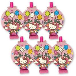 Язык-гудок с картинкой Hello Kitty 8шт
