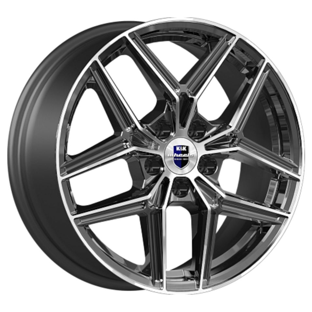 Диск Литой КиК Юнион (КС102) 7 x R17 5x114.3 D67.1 ET50 Алмаз черный