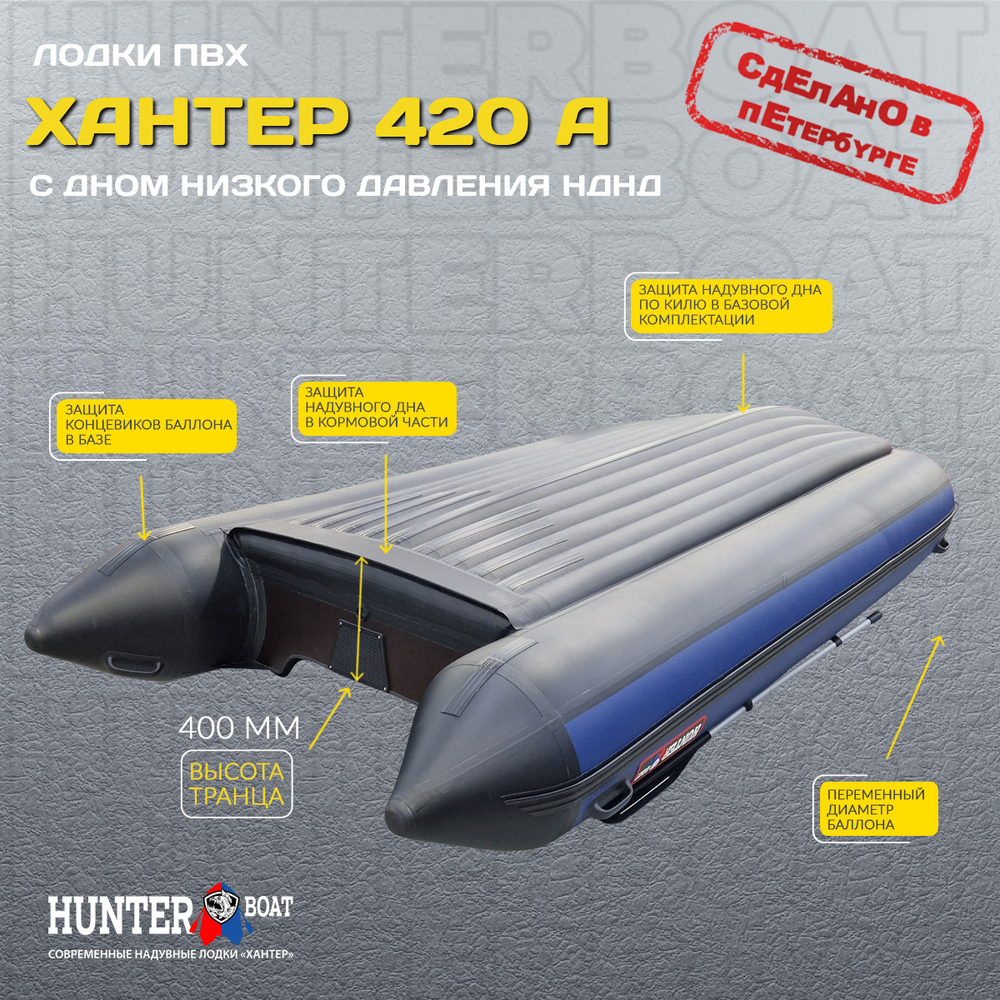 Лодка Хантер 420 А