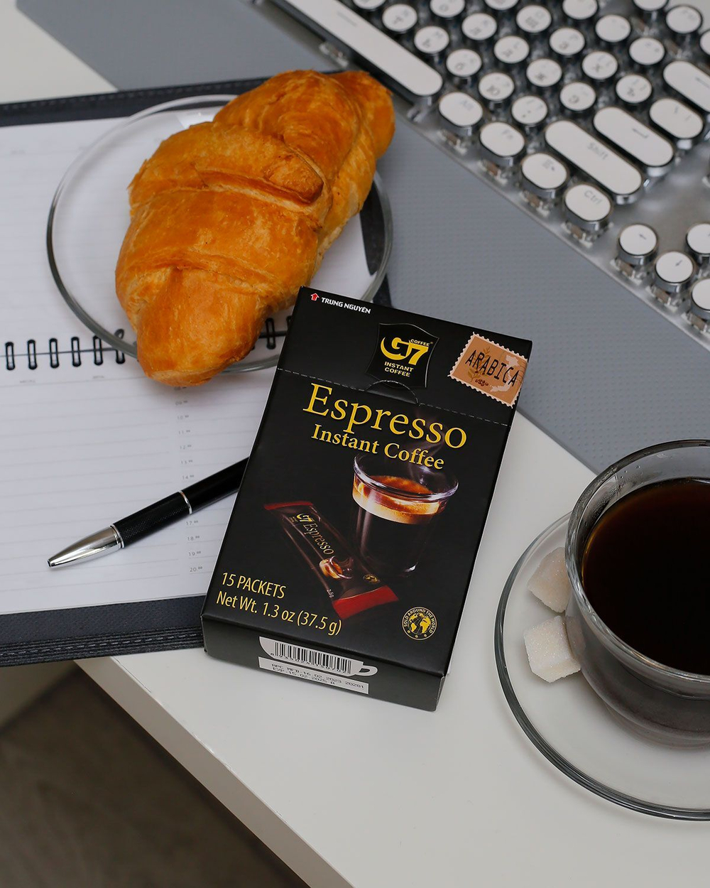 Вьетнамский растворимый черный кофе Espresso (Эспрессо) Trung Nguyen G7, 15пак