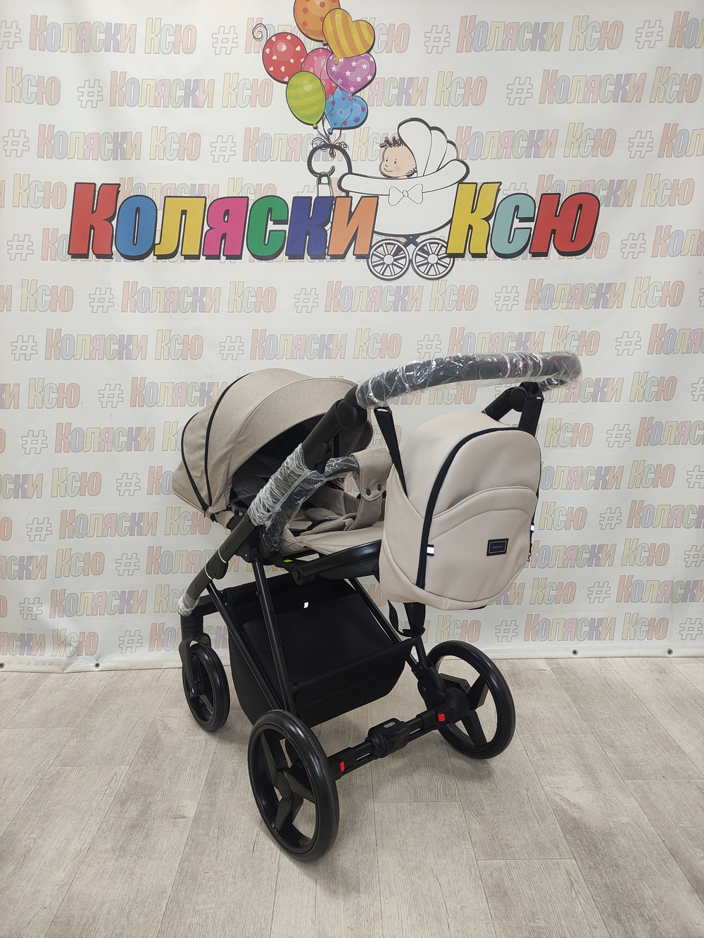 Коляска модульная Adamex Blanc BL-PS18