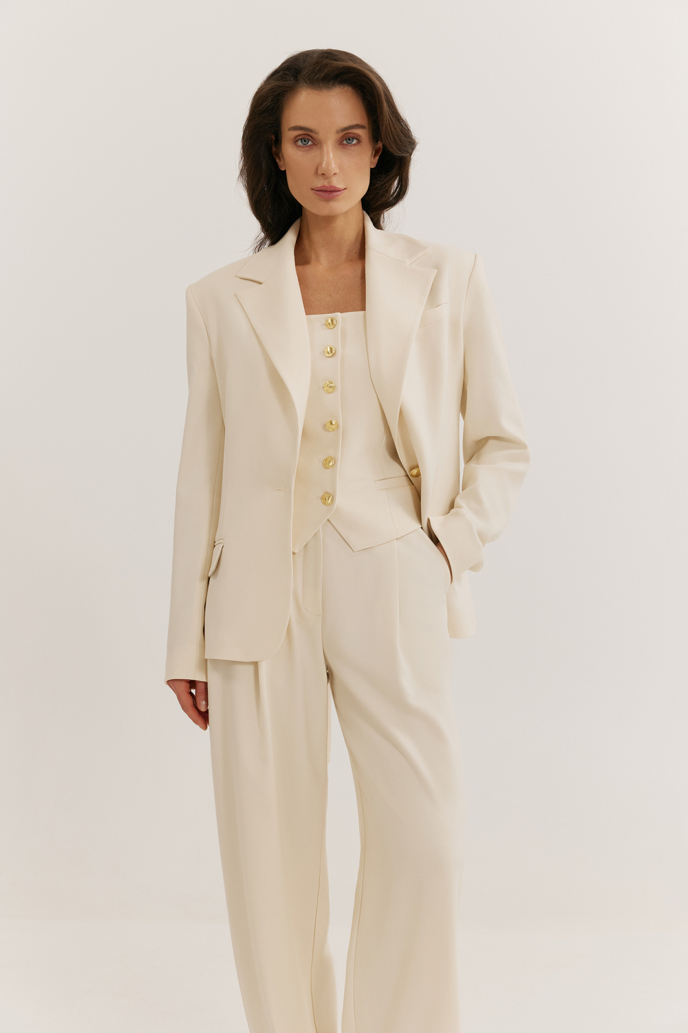 Жакет молочный Eleganza