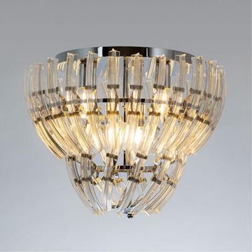 Потолочный светильник 6*Е14 A1054PL-6CC хром/прозрачный Ella Arte Lamp