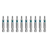 Бита Torx 15х50мм, сталь S2, шестигр., 10 шт. Gross — фото 1