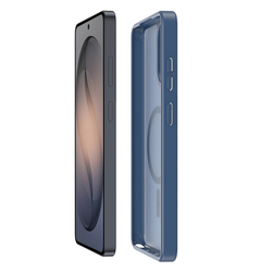 Чехол темно-синего цвета с MagSafe для Samsung Galaxy S26 Ultra, серия Yind Series от Dux Ducis
