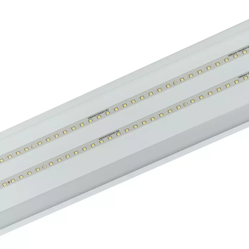 Светильник LED линейный Ритейл 58W-7250Лм 4000К микропризма IP40 с БАП 1ч vs302-58-mpr-4k-li1h