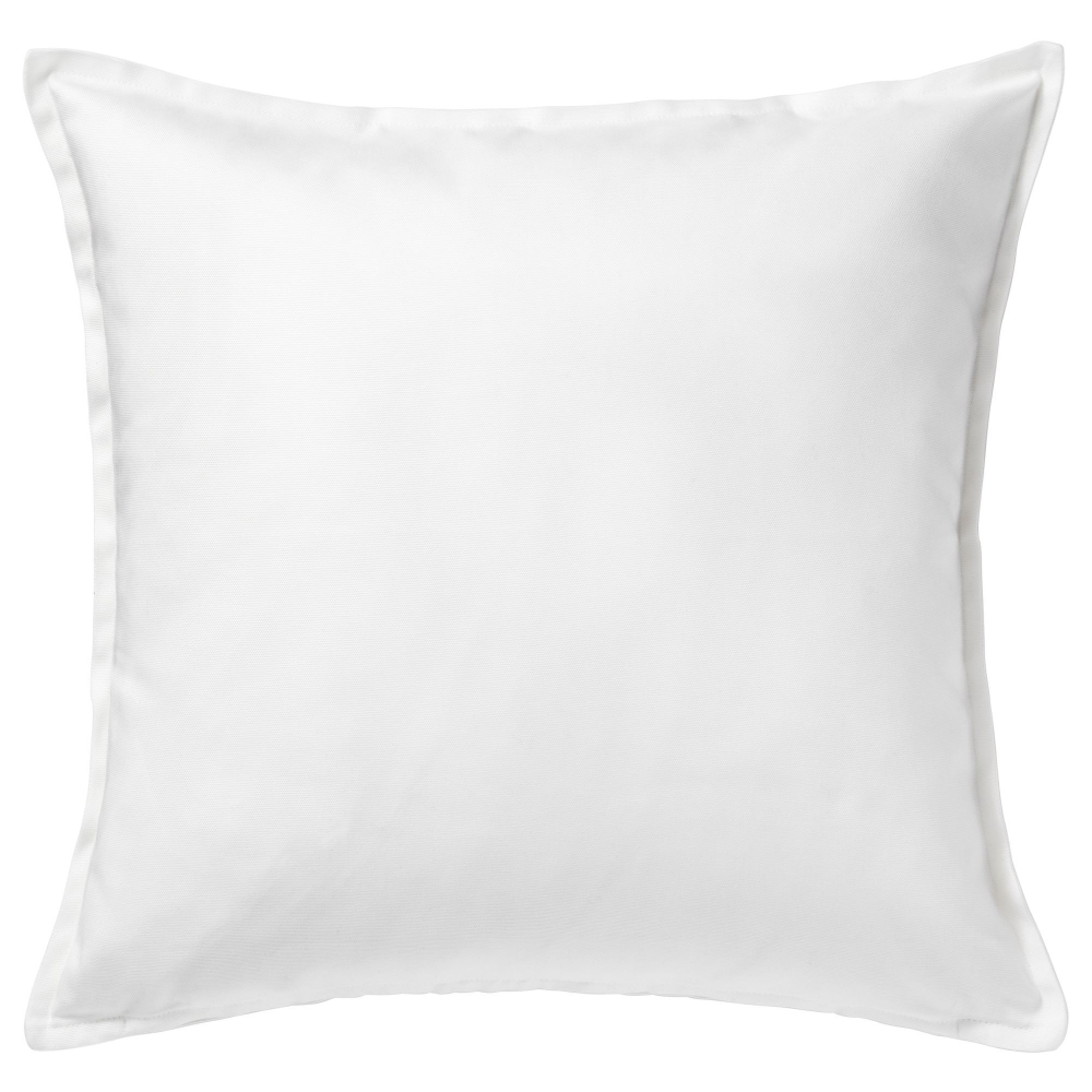 Чехол на подушку IKEA GURLI (ГУРЛИ), Белый, 50x50 см