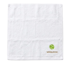 Полотенце теннисное Wimbledon Themed Face Towel Set 5P - white