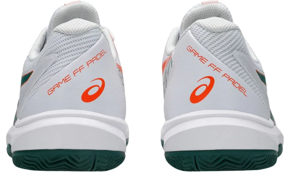 Мужские кросовки для Padel Asics Game FF Padel - white/jewel green