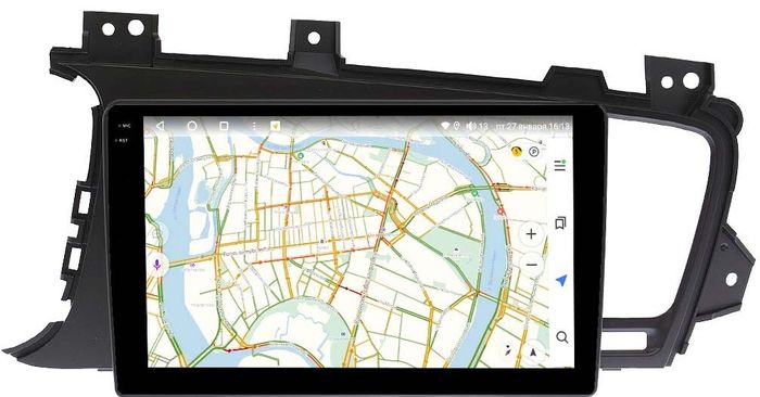 Магнитола для KIA Optima 2011-2013 - Vaycar VA27-0091-2K на Android 13, Быстрая, 2K QLED, CarPlay,4G SIM-слот
