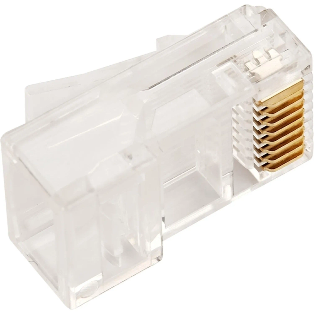 Коннектор TWT RJ-45 cat 5e (TWT-PL45-8P8C/JR100) 100 штук в упаковке