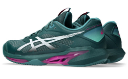 Теннисные кроссовки Asics Solution Speed FF 4 Clay - dark neptune/white