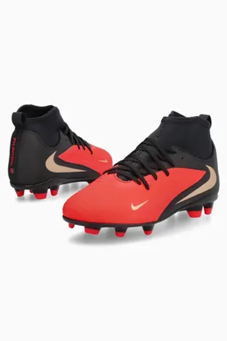 Бутсы Nike Phantom 6 High Club FG/MG Junior - красный