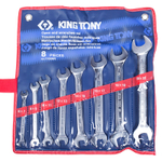Набор рожковых ключей, 6-22 мм, 8 предметов KING TONY 1108MR