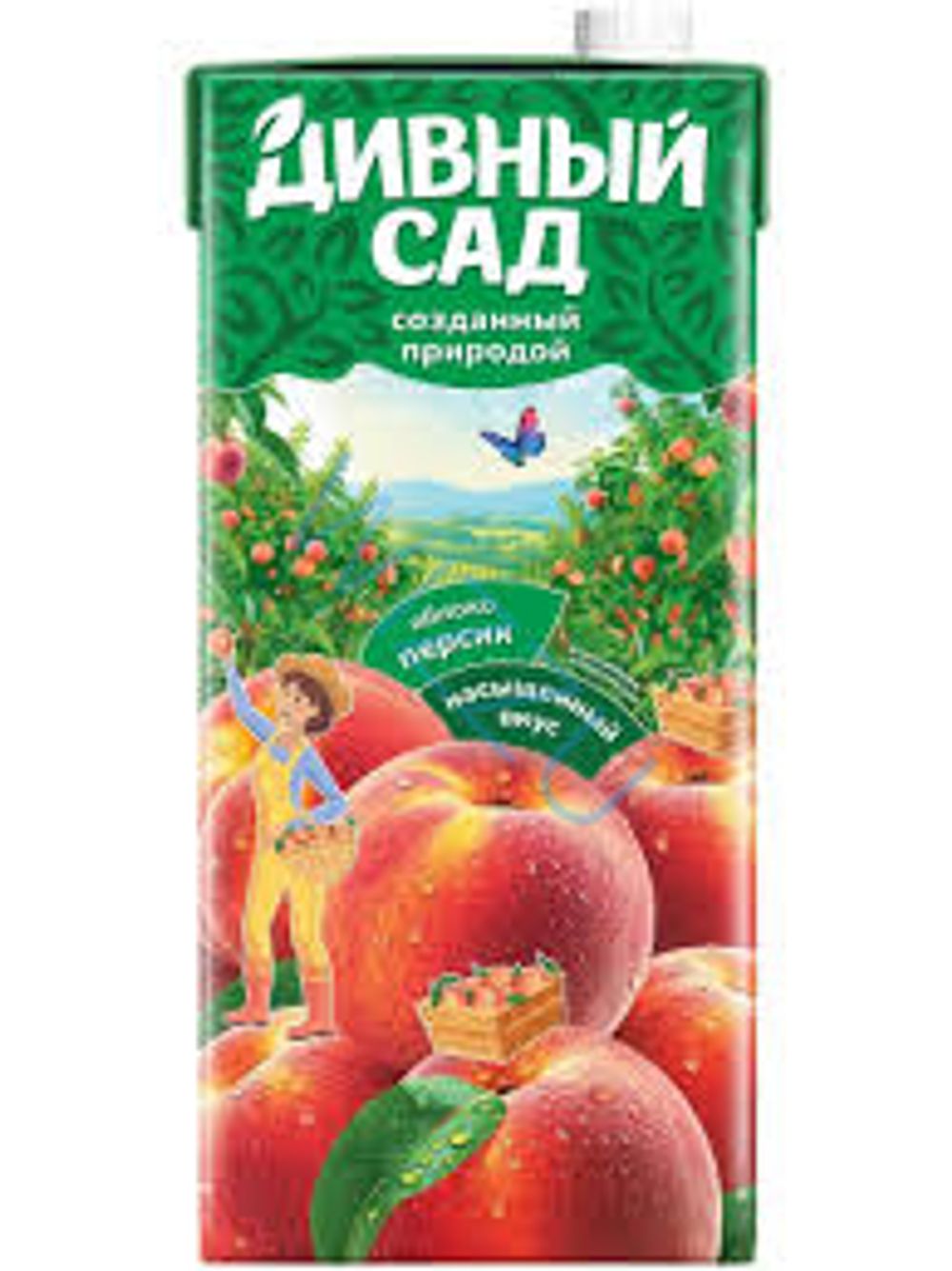 Нектар яблочно-персиковый Дивный Сад, 1.93 л
