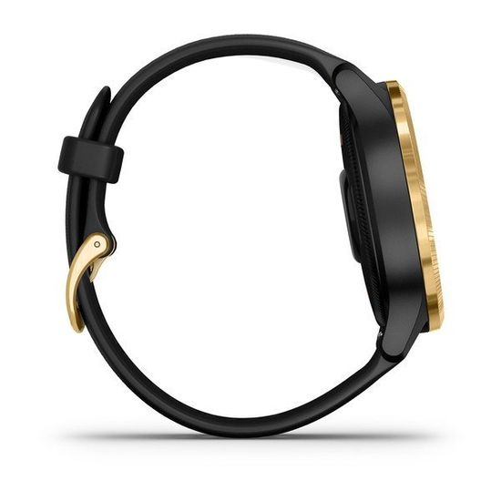 Смарт часы Garmin Venu, черные с золотистым безелем 010-02173-33