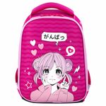 Ранец BRAUBERG KIDS START, 1 отделение, 2 кармана, "Anime style", 35х26х13 см, 272094