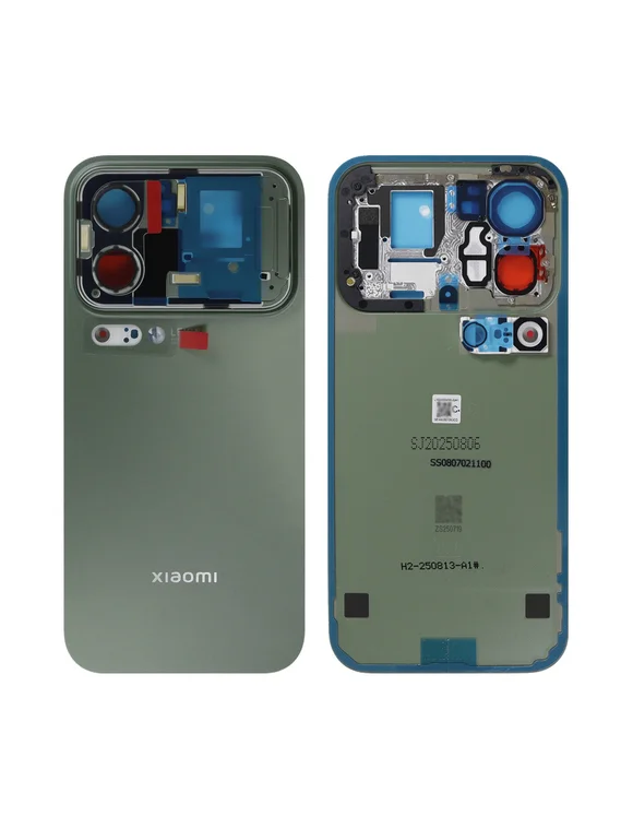 Задняя крышка для Xiaomi 17 Pro зеленая (Green) без стекла камеры