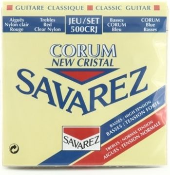 Струны для классической гитары Savarez 500CRJ New Cristal Corum