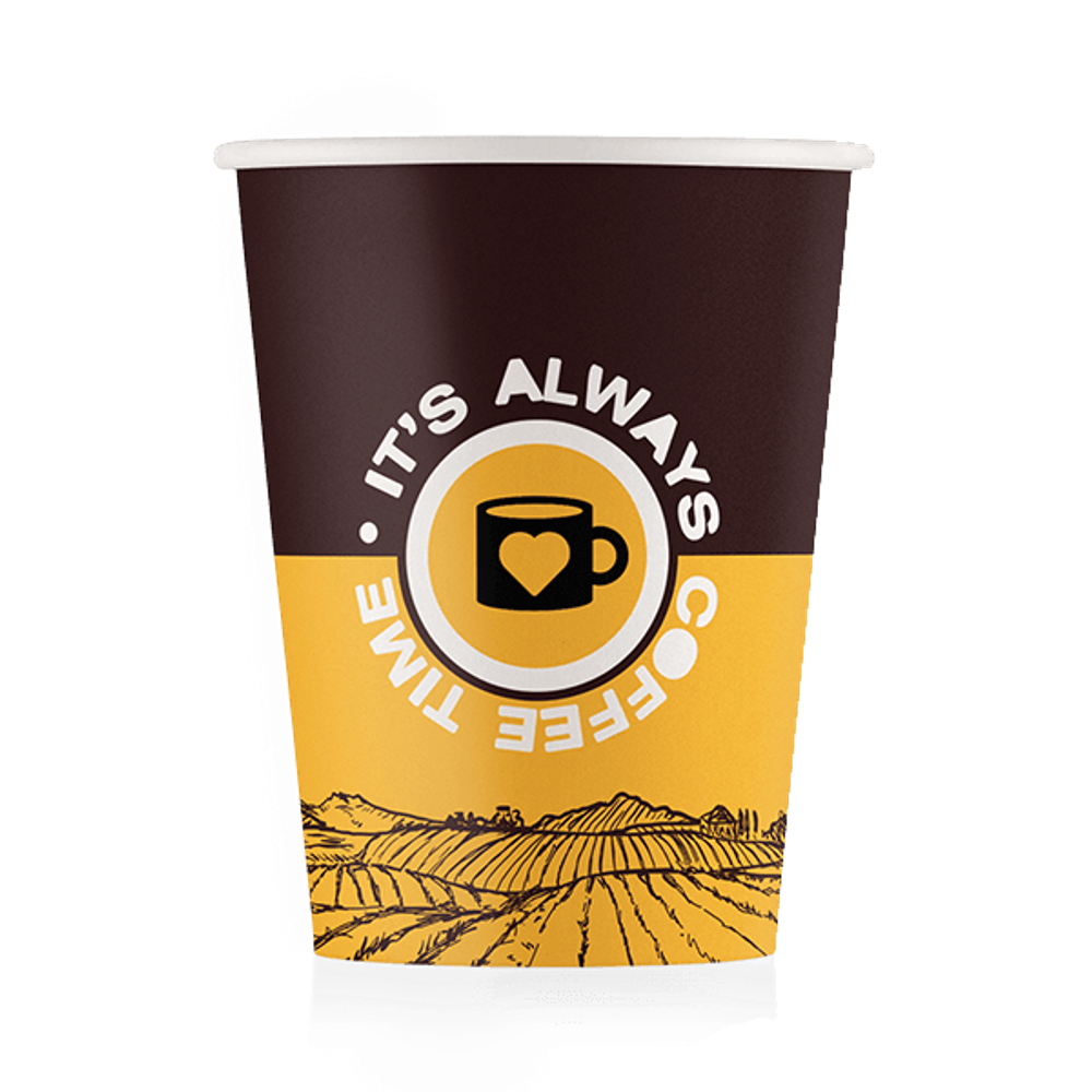 Стаканчик бумажный Coffee Time 250 мл