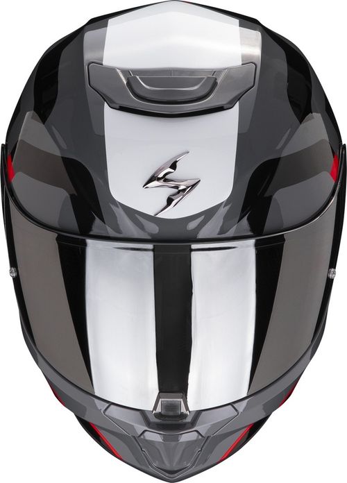 Купить Мотошлем Интеграл Scorpion EXO EXO-391 Arok / Серо-красный