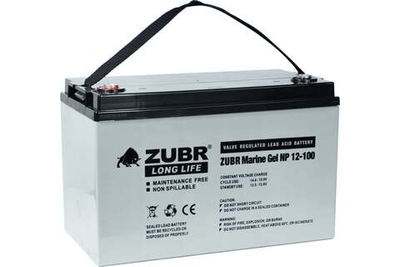 ZUBR Marine Gel NP 12V 100Ah (серый корпус)