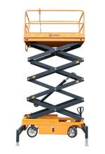 Подъемник ножничный несамоходный SJY-0.5-12 (AC 500 кг; 12 м) SMARTLIFT (SMART)