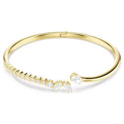 MESMERA:BANGLE OPEN WHI/GOS L