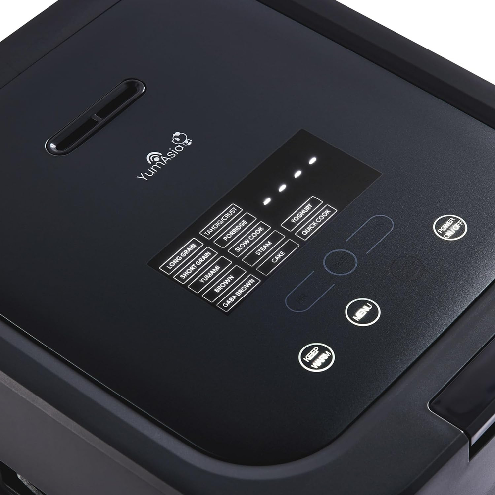 Yum Asia Рисоварка Hotaru Rice Cooker, 3 чашки, 0.54 л ( Slate Grey)