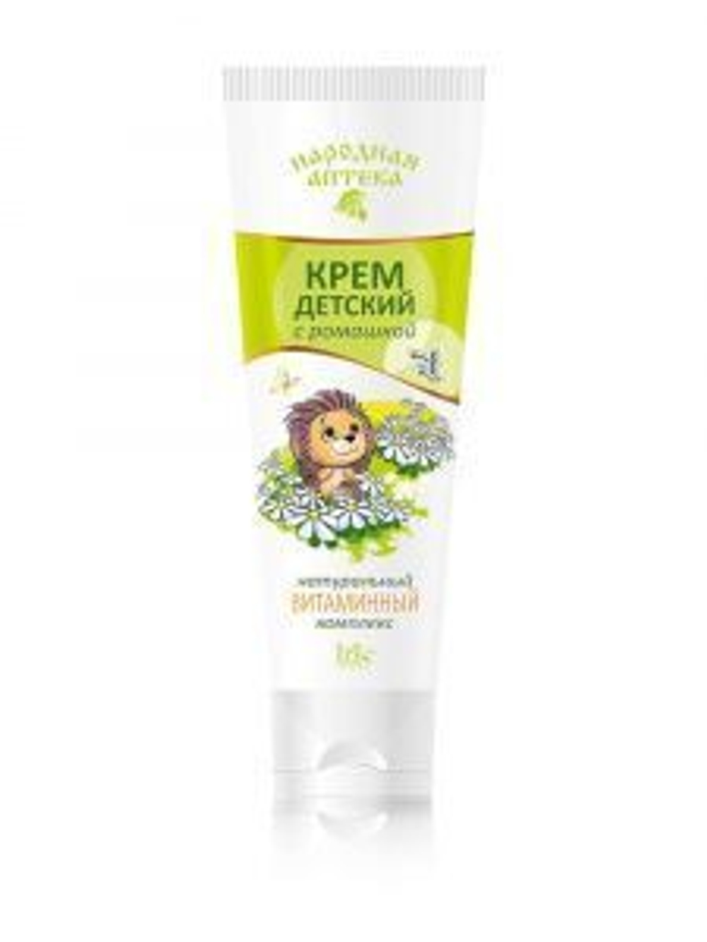 Iris Народная аптека Крем детский РОМАШКА с НАТУРАЛЬНЫМ ВИТАМИННЫМ КОМПЛЕКСОМ 100мл